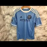 Adidas Shirts & Tops | Adidas New York City Fc Youth Jersey Xl | Color: Blue | Size: Xlb