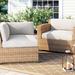 Sol 72 Outdoor™ Rochford 5 Piece Indoor/Outdoor Replacement Cushion Set Acrylic in Black/Brown | 4 H x 26.5 W x 26.5 D in | Wayfair