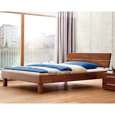 Hasena Wood-Line Massivholzbett Premium Cantu/Duetto 140x200 cm Buche natur 20 cm Image