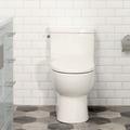 Icera Malibu II 1.28 GPF Round One-Piece Toilet (Seat Included), Metal in White | 28.75 H x 15.5 W x 24.62 D in | Wayfair C-6360.01