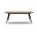 sohoConcept Ana Drop Leaf Extendable Solid Wood Dining Table Wood/Metal in Black/Brown/Gray | 30 H in | Wayfair SSA-ANA-01