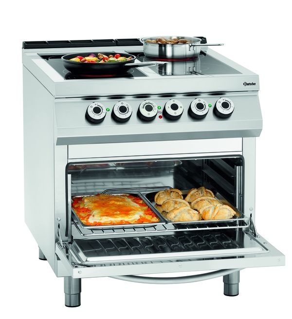 Bartscher Ceran-Herd 4 Heizzonen 800 x 900 x 950mm Image