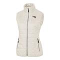 Women's Cutter & Buck White New England Patriots Americana Rainier Full-Zip Vest