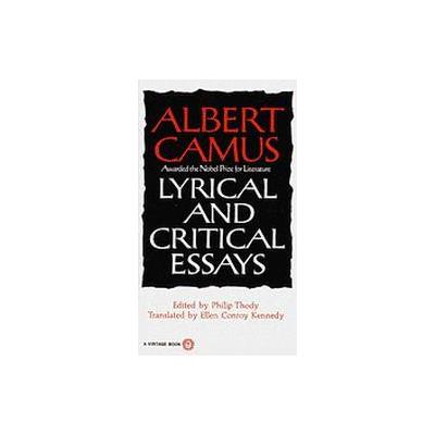 Lyrical and Critical Essays by Albert Camus (Paperback - Vintage Books)