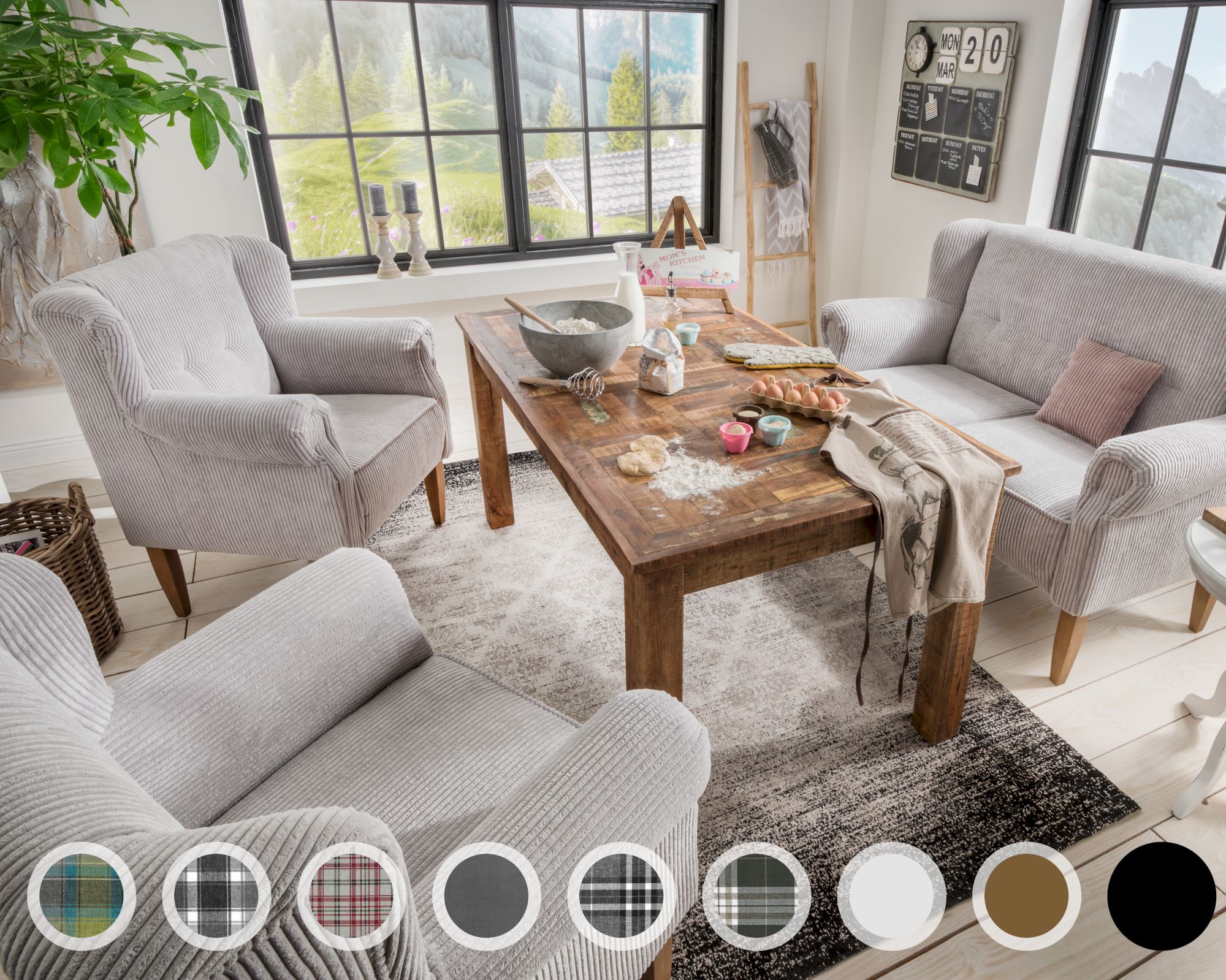 Massivholz »Pavolo« Sessel PK D 4801 / Buche natur