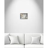 Casa Fine Arts Lucid Shapes - Painting Print on Canvas in Gray | 12 H x 16 W x 2 D in | Wayfair 33709-01