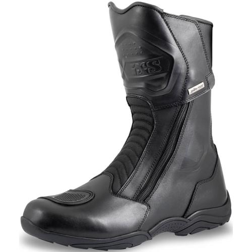 IXS Tour 2-Zip-ST+ Motorradstiefel, schwarz, Größe 47