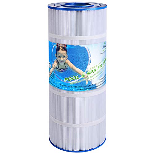 TOREAD Replacement for Pool Filter PA120, CX1200RE, C1200, Unicel C-8412, Filbur FC-1293, Waterway Clearwater II, Pro Clean 125, 817-0125N, Aladdin 22002, 120 sq.ft Filter Cartridge, 1 Pack