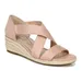 LifeStride Siesta Women's Wedge Espadrille Sandals, Size: 10 Wide, Pink