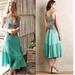 Anthropologie Dresses | Anthropologie Green Canyon Maeve Maxi Dress Size 2 | Color: Green | Size: 2