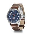 Victorinox Men's Airboss Mechanical - Swiss Made Automatic Stainless Steel/Leather Watch 241887