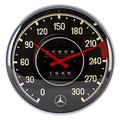 Nostalgic-Art 51091 Mercedes-Benz Speedometer Retro Wall Clock Gift Idea for Car Accessory Fans Large Kitchen Clock Vintage Design for Decoration 31 cm