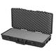 Waterproof Suitcase Aircraft Long Luggage Protective Hard Camera Case with Foam! Padlockable Long Instrument Case with Pick + Pluck Foam