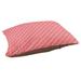 East Urban Home Festive Basketweave Pattern Indoor Pillow Metal in Red/Pink/Brown | 6.5 H x 40 W x 30 D in | Wayfair