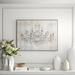 Casa Fine Arts Harlequin Chandelier - Floater Frame Painting Print on Canvas in Gray | 12 H x 16 W x 2 D in | Wayfair 32709-01