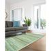 Green 27 x 0.625 in Area Rug - Ebern Designs Gotland Hand-Braided Area Rug Wool | 27 W x 0.625 D in | Wayfair 6C1FF87C2A6E4CE6B154D968C1090CEA