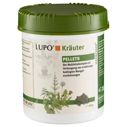 2 x 675 g LUPO Kräuter Pellets Spezialfutter für Hunde