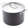 Stellar Stockpot, Black, 24 cm, 8 Litre