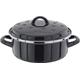 Judge JS79 Enamel Roasting Tin with Lid, 20x7cm, 2L Oven Dish, Roasting Tray & Hot Pot, Casserole Dishes with Lids Oven Proof - 5 Year Guarantee