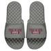 Men's ISlide Gray Mississippi State Bulldogs Slogan Slide Sandals