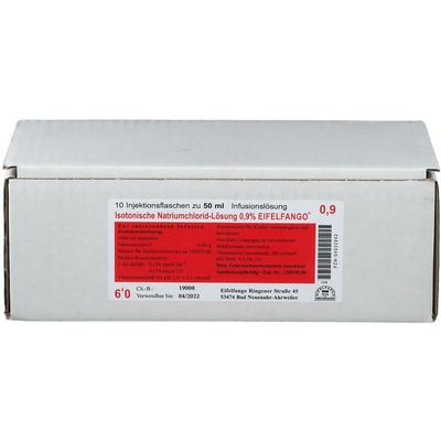 Isotonische NaCl Lösung 0,9% Eifelfango 10x50 ml Infusionslösung Image