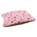 East Urban Home Valentine's Day Cats Pattern Indoor Designer Pillow Metal in Pink | 7 H x 50 W x 40 D in | Wayfair 4CB7A5DD22344BD6952143359F77E77A