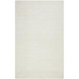 White 108 x 0.01 in Indoor Area Rug - Lauren Ralph Lauren Sandoval Hand Woven, Banana Silk, Morning Pearl Area Rug Silk, | Wayfair LRL2913B-9