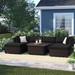 Hokku Designs Anishia 7-Piece Sectional Seating Group w/ Cushions Metal | Outdoor Furniture | Wayfair 5CC94FECA1AC4FE0A347F3A28C7A9B50