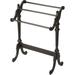 Canora Grey Plantation Cherry Quilt Rack Wood/Plastic/Solid Wood in Black | 36 H x 29.5 W x 15.25 D in | Wayfair D037EE88A9754482AECFF099126DACB2