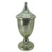 World Menagerie Nissa Silver Ginger Jar - Antique Silver Glass in Gray | 22 H x 9 W x 9 D in | Wayfair C1EA6B680AB5478092EA87921DE48369