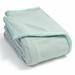 Ebern Designs Bam Cotton Blend Blanket Cotton blend in Gray/White/Blue | Twin | Wayfair 08193FC50471435D92D210A908D62FCC