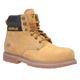 Mens Caterpillar Powerplant Safety Work Boots Honey Leather Laced Steel Toe Cap (8)