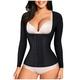 Gotoly Women Waist Trainer Corset Tummy Control Shapewear Upper Arm Shaper Post Surgical Slimmer Compression Tops - black - Medium