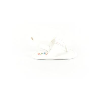 Kidgets Sandals: White Shoes - Size 3-6 Month