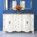 Astoria Grand Pakrat 60" Double Bathroom Vanity Set Wood/Marble in White | 35 H x 60 W x 21 D in | Wayfair 2F451CD92BAC42BFA2C1D6EFE90234C3