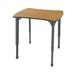 Marco Apex Series Manufactured Wood 30" Adjustable Height Collaborative Desk Wood/Metal in Brown | 30 H x 28 W x 24 D in | Wayfair 38-2310-G4-GRY