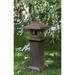 Campania International Kyoto Pagoda Fairy Garden Concrete | 44 H x 16 W x 16 D in | Wayfair OR-169-LA