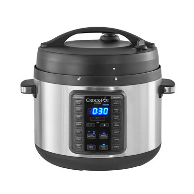 Crock-pot Crock Pot 10 Qt. 1 Pressure Cooker & Slow Cooker in Black, Size 17.2 H x 16.1 W x 16.0 D in | Wayfair 2097590