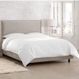 Wayfair Custom Upholstery™ Standard Bed Upholstered/Metal | 48.75 H x 78 D in 7754AEBD382E402195DB235988811F39