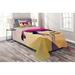 East Urban Home Horse Pink Microfiber Farmhouse/Country Coverlet/Bedspread Set Microfiber in Pink/Yellow | Twin Bedspread + 1 Sham | Wayfair