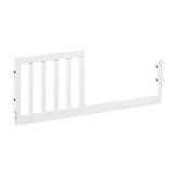 DaVinci Mini Toddler Bed Conversion Kit in White | 0.75 H x 13.5 W x 37 D in | Wayfair M20399W