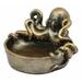 Ebros Gift Sea Monster Kraken Giant Octopus Ashtray in Yellow | 4.75 H x 3.25 W x 5.5 D in | Wayfair DHD49317EBRC12