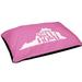East Urban Home Sweet Virginia Outdoor Dog Pillow Metal in Pink | 7 H x 50 W x 40 D in | Wayfair 693A2EA681F3483380B2BC8285EAD063