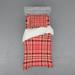 East Urban Home Duvet Cover Set Microfiber in Red | Queen Duvet Cover + 3 Additional Pieces | Wayfair 6B91194012BD44549F85592C9F991945