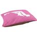 East Urban Home Baltimore Maryland Indoor Dog Pillow Metal in Pink | 6.5 H x 40 W x 30 D in | Wayfair 5F027ED9B5A64627B224E1C36840A030