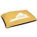 East Urban Home Richmond Virginia Outdoor Dog Pillow Metal in Yellow | 7 H x 50 W x 40 D in | Wayfair 05D90FF56D7E47D7A5D99300156E5EA2