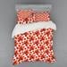 East Urban Home Duvet Cover Set Microfiber in Red | Queen Duvet Cover + 3 Additional Pieces | Wayfair 42F311A50E9A4D8CB27D3441017BEE5B