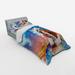 East Urban Home Space Cat Cosmic Animals Flying Kitten Dog Mushroom Ufo Planet Earth Vibrant Composition Duvet Cover Set Microfiber | Wayfair