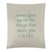 East Urban Home Polyester Handwritten Joy & Perseverance Quote Tapestry Polyester in Gray | 104 H x 88 W in | Wayfair