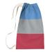 East Urban Home Tennessee Red Football Stripes Laundry Bag Fabric in Red/Gray/Blue | 29 H in | Wayfair 080C9BC3EB9F49C79266BEC71B6F2722